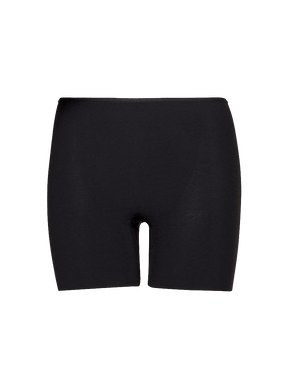 Bermuda Média Em Microfibra Preto