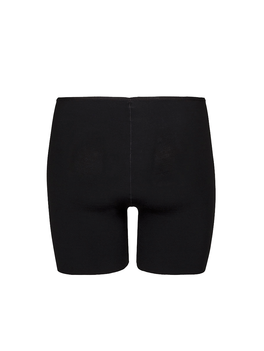 Bermuda Média Em Microfibra Preto