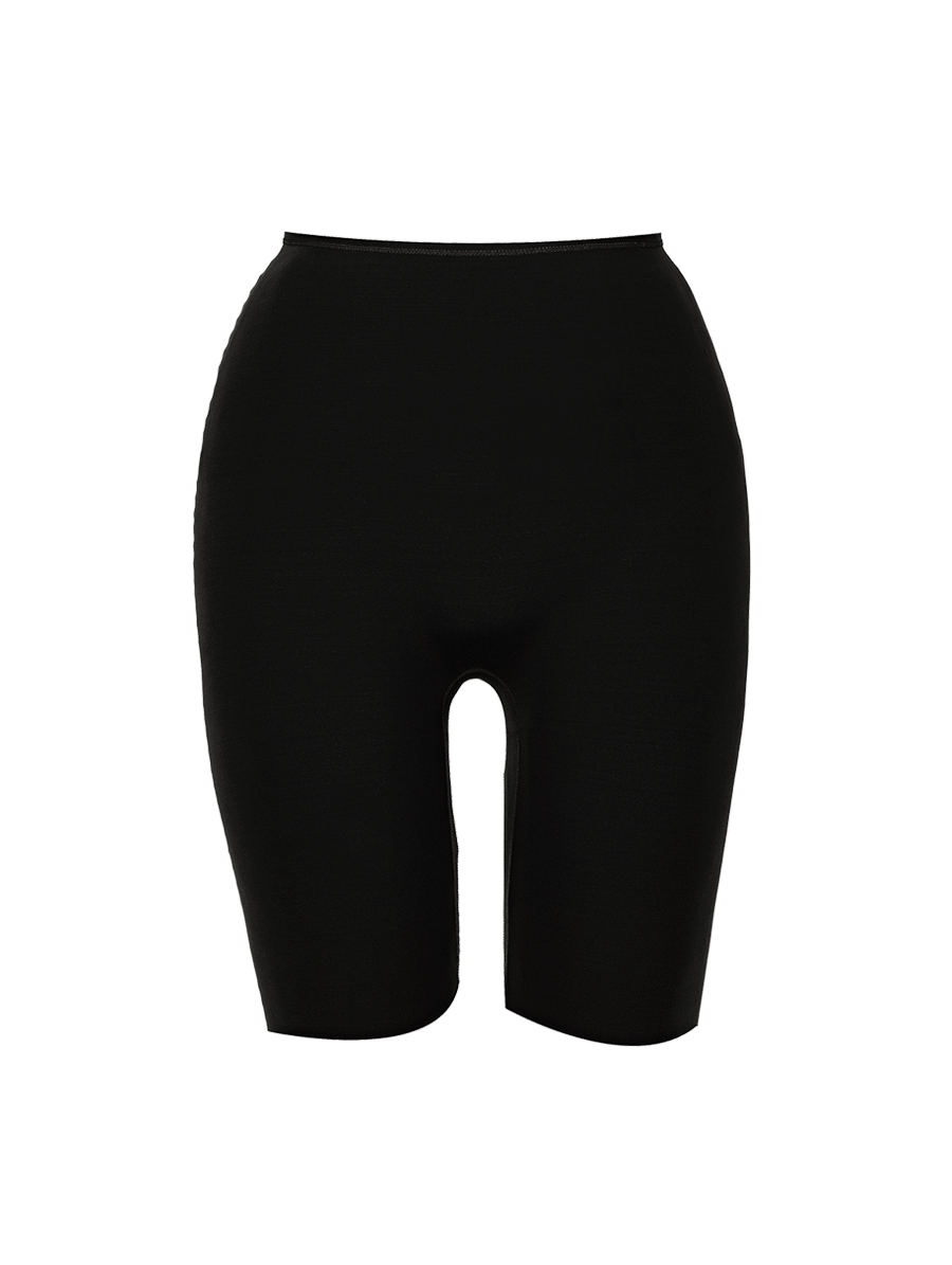 Bermuda Longa Em Microfibra Preto