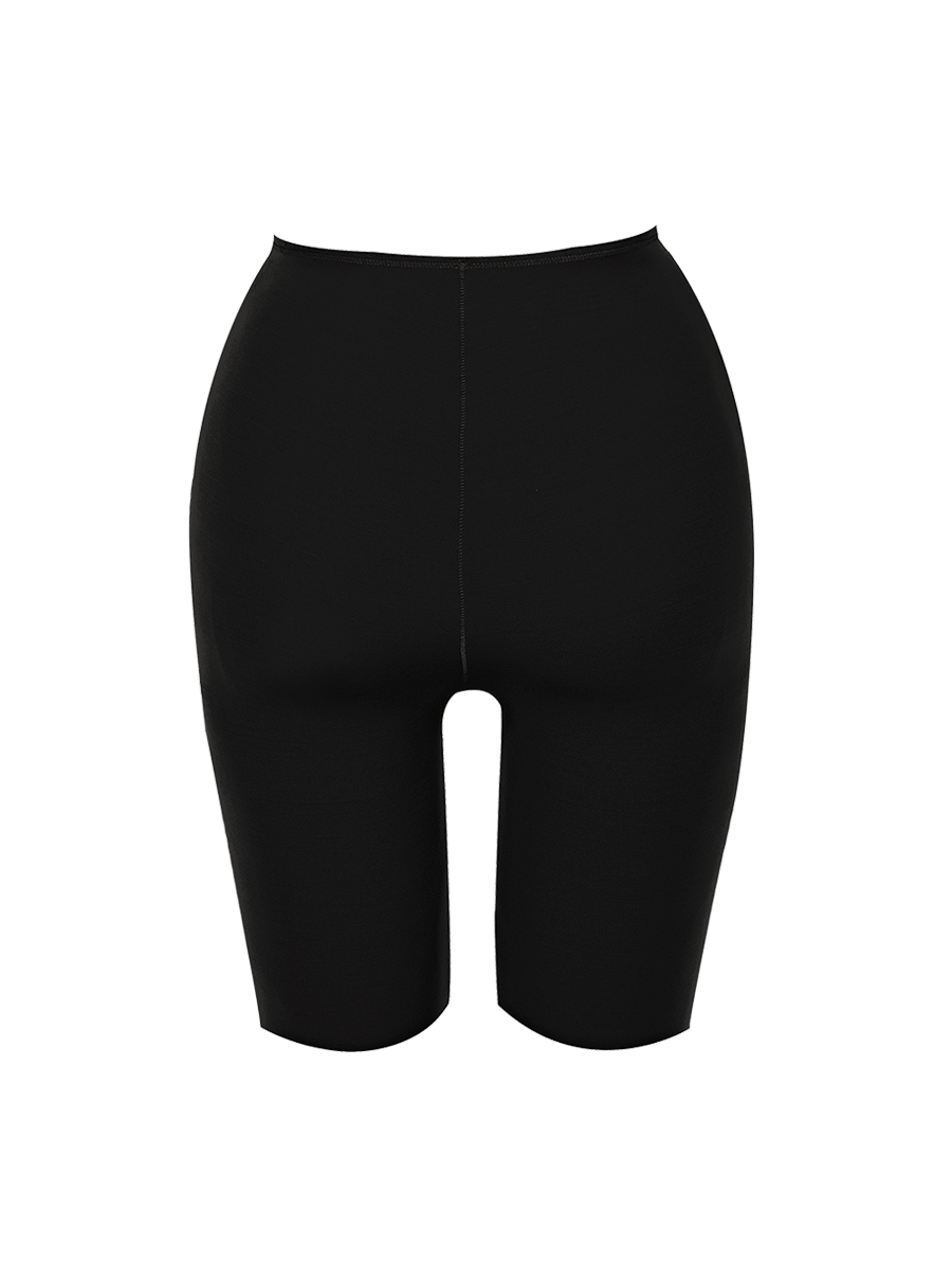 Bermuda Longa Em Microfibra Preto